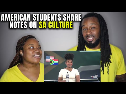 🇿🇦 vs 🇺🇸 African American Students Thoughts on South Africa Culture | The Demouchets REACT