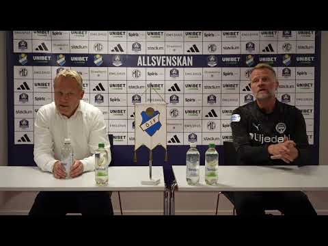 Presskonferens Östers IF - IFK Värnamo 20250914