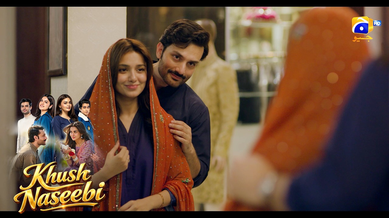 Romantic Moment Humayun & Narmeen || Khush Naseebi || Har Pal Geo