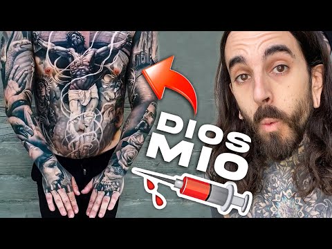 TATUADO por los MEJORES del MUNDO en REALISMO 🤯 Jordan Feno y su bodysuit 🔥