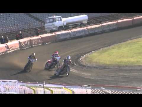 Polonia - Unibax (bieg 6 Adamczak lepszy od Sullivana)