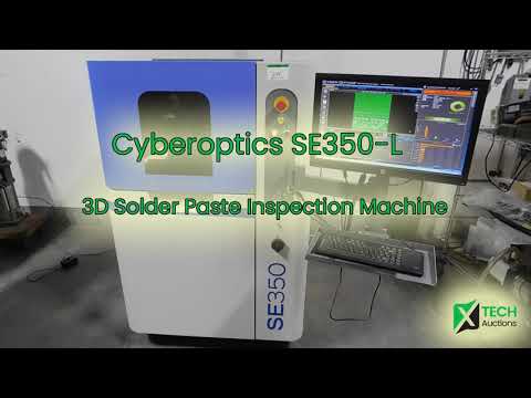 Cyberoptics SE350-L 3D Solder Paste Inspection Machine