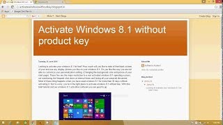 How to activate windows 8 and 8.1 without product key 2019 by Technical Siddique