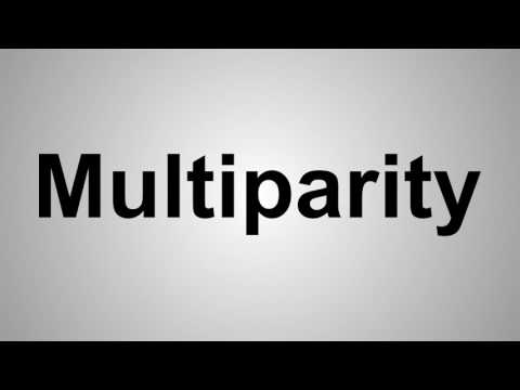 How To Pronounce Multiparity