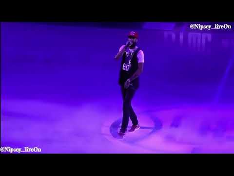 Nipsey hussle and Yg perform at los Angeles victory lap tour