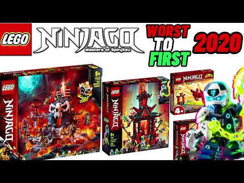 Ranking EVERY 2020 LEGO Ninjago Set! | WORST TO FIRST
