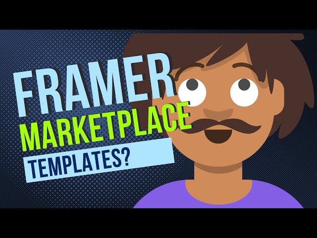 3 E commerce Framer Templates Ideal for Building Your Own Marketplace