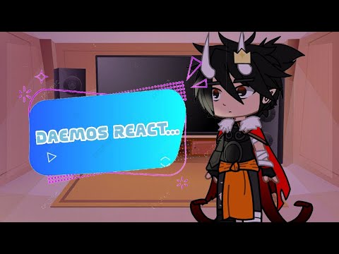 Daemos and Ava react....//My inner demons//Gacha club.