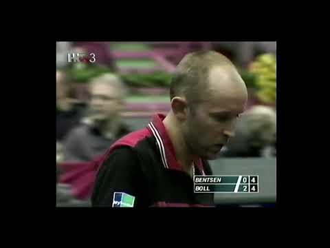 Alan Bentsen vs Timo Boll Euro Champ. 2002