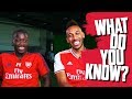 NAME GOLDEN BOOT WINNERS | Pierre-Emerick Aubameyang v Nicolas Pepe | What Do You Know?