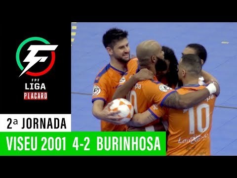 Liga Placard: Viseu 2001 4 - 2 Burinhosa