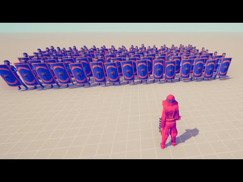 SENSEI GOD vs SHIELD WALL - Totally Accurate Battle Simulator TABS