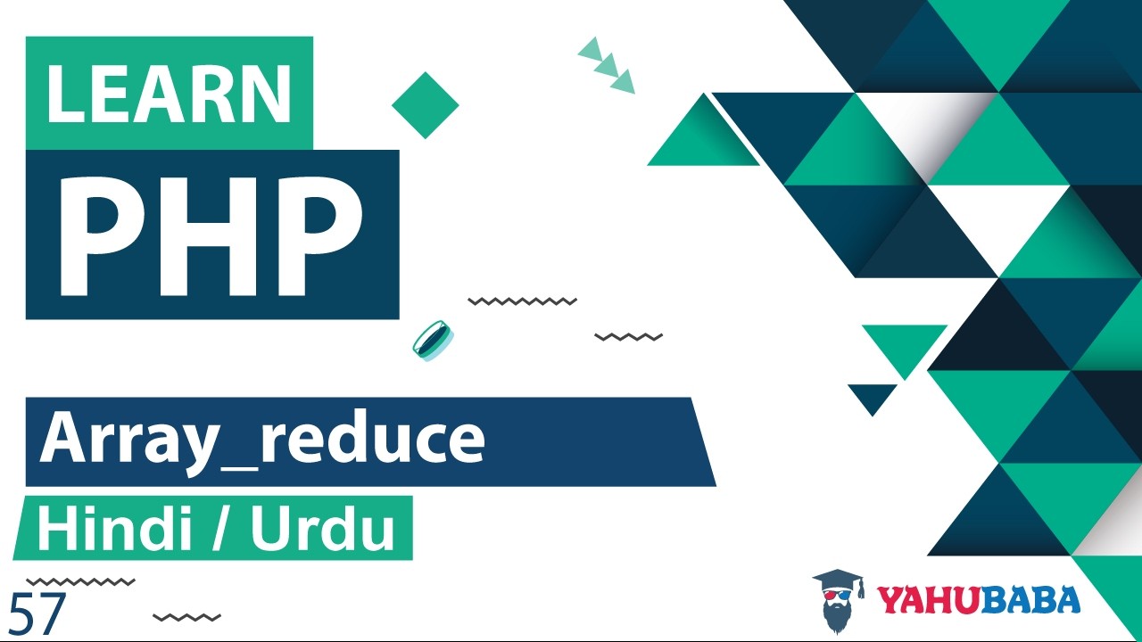 PHP Array_Reduce Function Tutorial in Hindi / Urdu