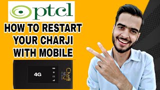 How to Restart Ptcl evo charji device with mobile - must watch