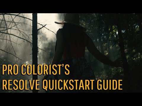 Pro colorist gets you started in DaVinci Resolve