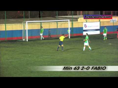 Vídeo Resumen U.D. Telde 3 - Estrella C.F. 1. Tercera División Jor 14 Tem 14-15