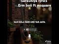 sarauniya, erm boi ft Msquare