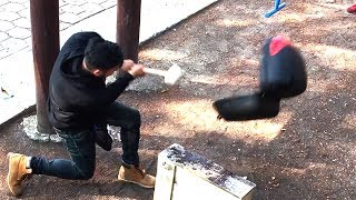 Maleteros Chafas vs Chidos destruyéndolos / repartiendo pizzas a 160km