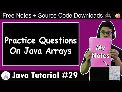 Java Tutorial Practice Questions on Arrays in Java