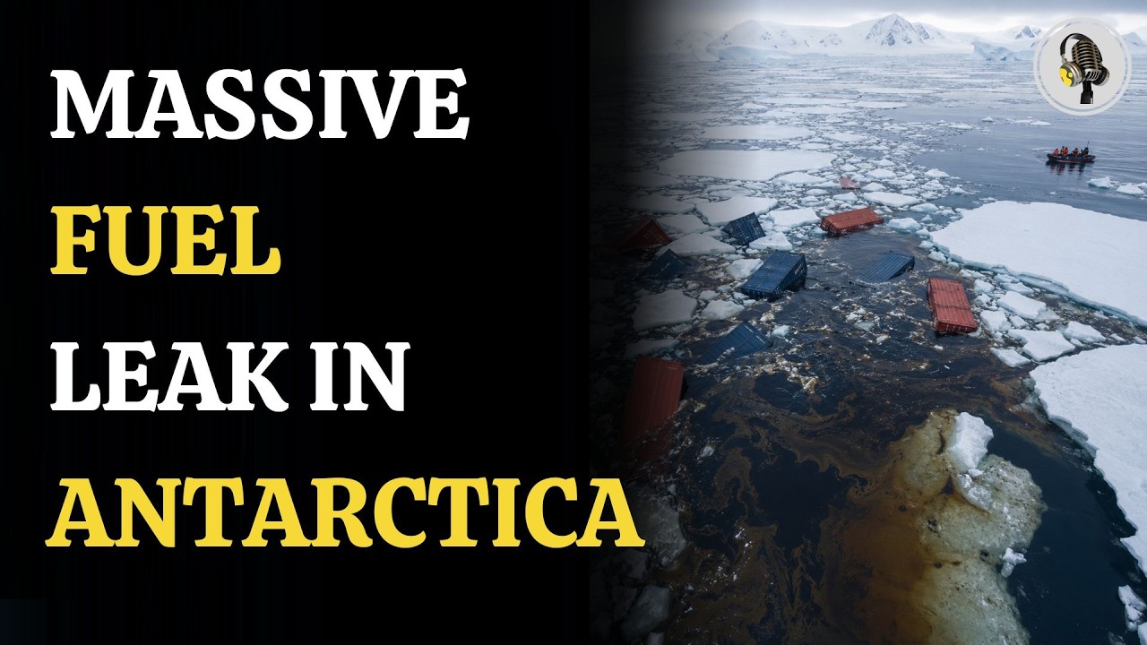 9,000 Litres Of Diesel Sink Into Antarctica After Ice Sheet Breaks Apart | WION Podcast