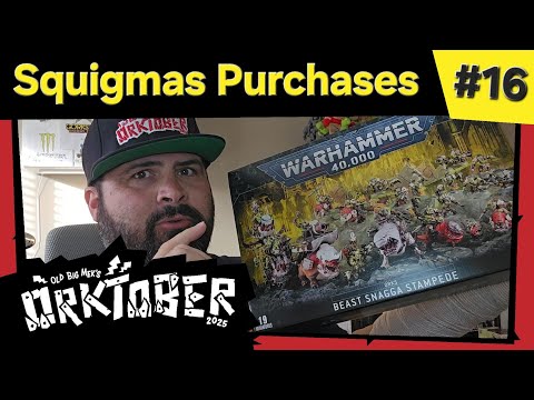 Orktober 2025 #16 - What to buy a Warhammer 40K Ork player for Squigmas this year...