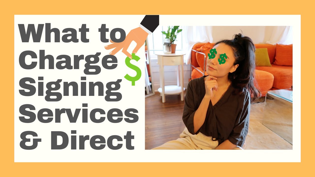 Signing Fees | $50-$400? | What To Charge Signing Services and Direct Clients | Loan Signing Agent