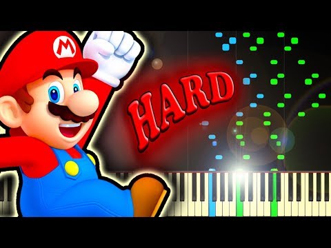 ULTIMATE SUPER MARIO BROS MEDLEY - Piano Tutorial