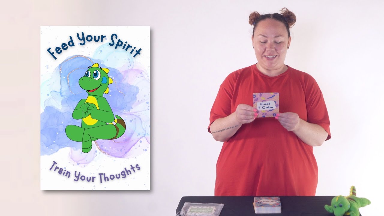 Lil' Iguana's Positive Affirmation Cards - Feed Your Spirit, Train Your Thoughts