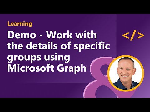 Demo Create NET console app to display all the groups in the organization with Microsoft Graph
