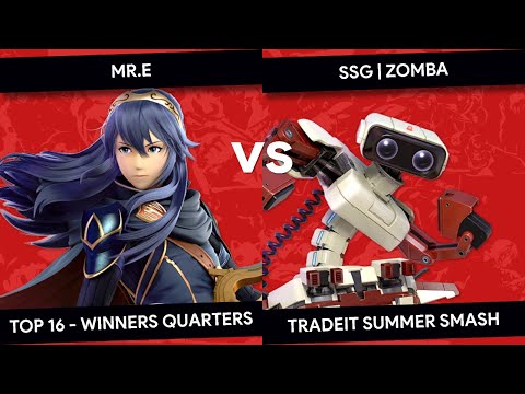 TradeIT - Mr. E (Lucina) Vs. SSG | Zomba (ROB) - Top 16 - SSBU