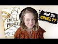 Girl gets bullied by hot faeries; fights back (Cruel Prince review | Holly Black)