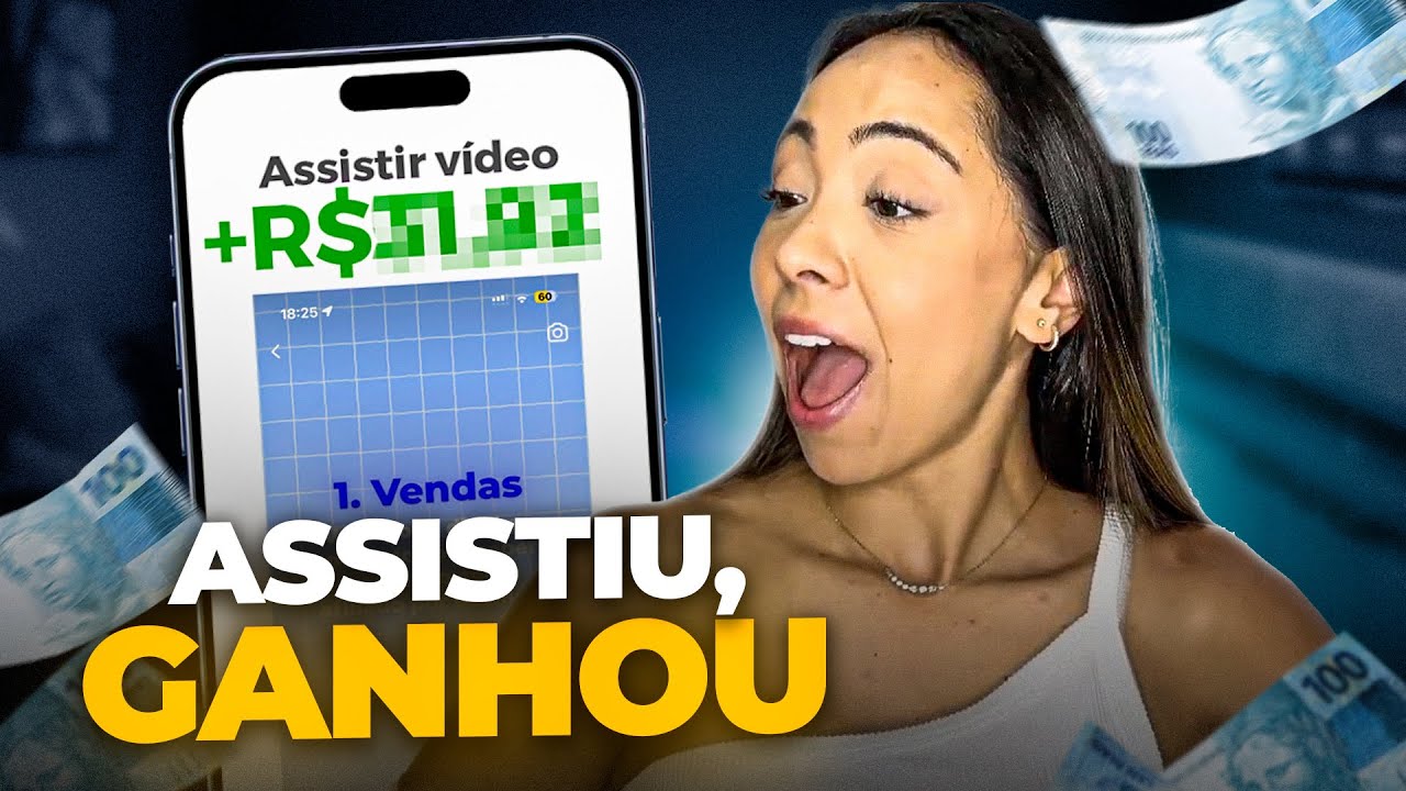 COMO GANHAR DINHEIRO ONLINE ASSISTINDO VÍDEOS? Apps que pagam | Trabalhar em casa pela internet