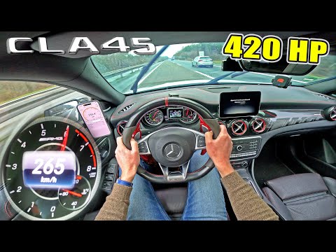 CLA 45 AMG *STAGE 1* hits the UNLIMITED AUTOBAHN!