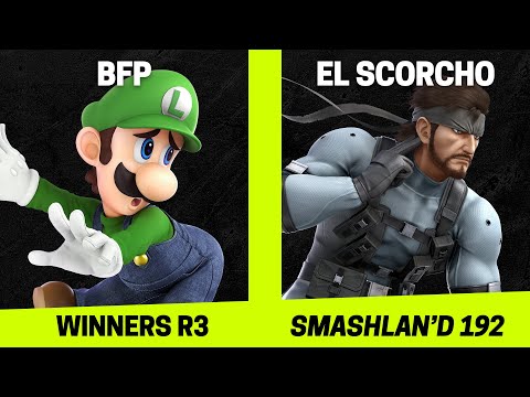 SmashLAN'd 192 Winners R3 - BFP (Luigi) vs El Scorcho (Snake) - SSBU Tournament