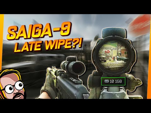 Eine Saiga-9 im Late Wipe?! 10K EXP Runde! - Escape From Tarkov