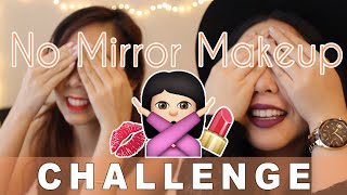 Download lagu NO MIRROR MAKEUP CHALLENGE: Collab with AlwaysonKieu | MakeupANNimal mp3