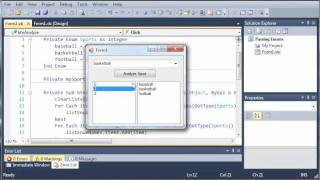 Visual Basic Tutorial - 73 - GetNames and GetName Of Enumeration