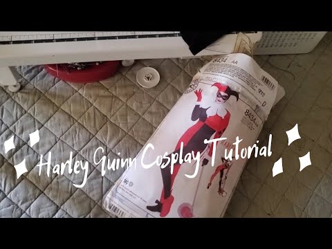 Sewing Cosplay Tutorial || Harley Quinn Simplicity Pattern 8434