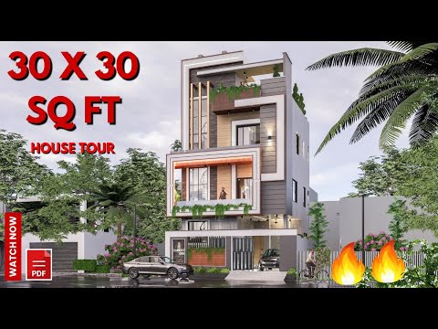 30x30 House Layout