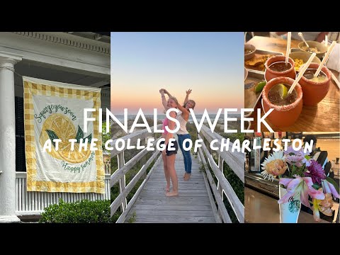 Finals Week at The College of Charleston