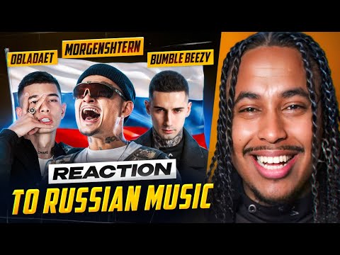 American Reacts To Obladet, Morgenshtern, and Bumble Beezy For The First Time! Russian Music