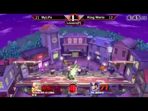 SSB4 S5 @ AlMajlis 30/10: MyLiFe (Rosalina & Luma) vs King Wario (Pit-Wario-DR.Mario) - LF