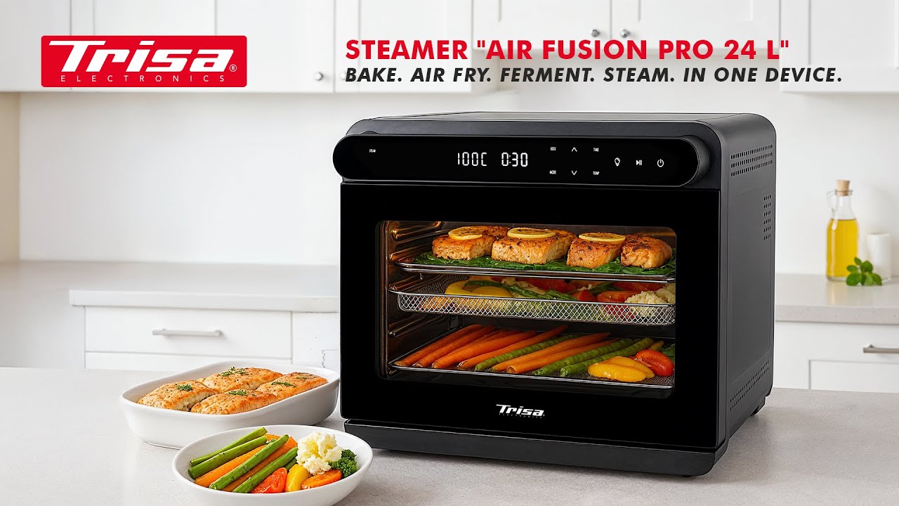 Trisa Dampfgarer Air Fusion Pro 24 L