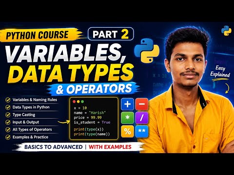 👉 Python Programming Session 2 Data Types And Operators Pythonprogramming Programming