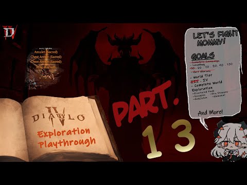 Diablo 4 Playthrough - pt.13 : Goal to Fractured Peak 100%