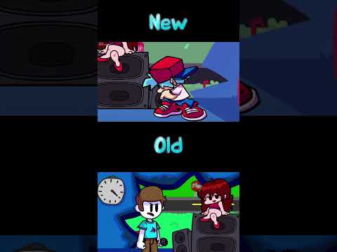 FNF Vs Nonsense Cutscene 3 Old Vs New #fridaynightfunkin #fnfmod #fnfbf