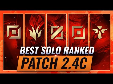 BEST Solo RANKED Champs & Tips for ALL ROLES - Patch 2.4C Wild Rift (LoL Mobile)