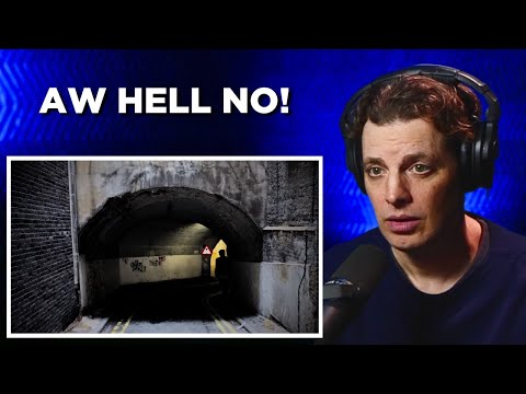 American Reacts to London's Creepiest Road!