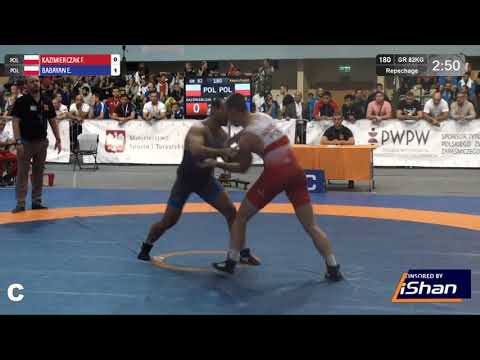 Repechage GR - 82 kg: F. KAZIMIERCZAK (POL) v. E. BABAYAN (POL)