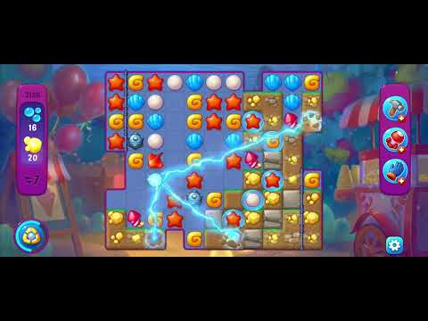 Fishdom gameplay level 2136 success win